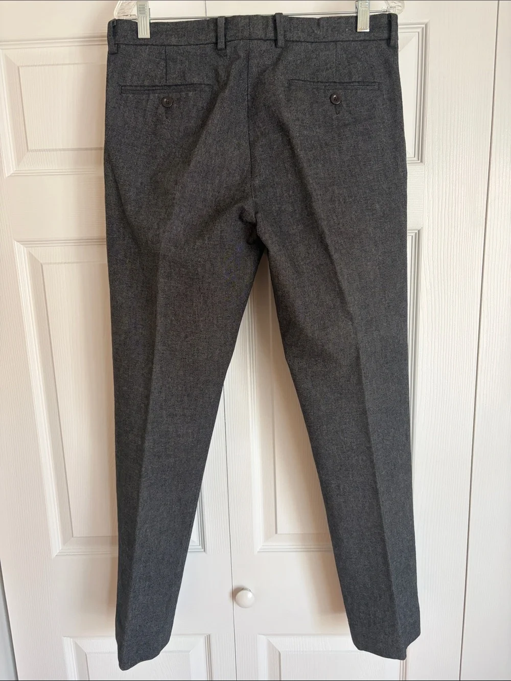 J. Crew Men's Gray Dress Pants - Slim Straight